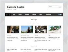 Tablet Screenshot of gabriellaboston.com
